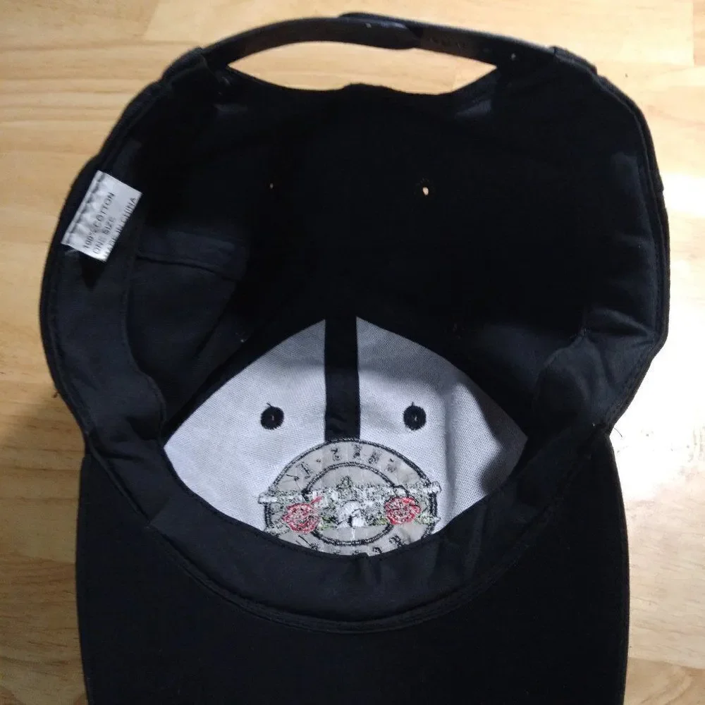 Vintage Guns N Roses Patch Logo Snap Back Hat